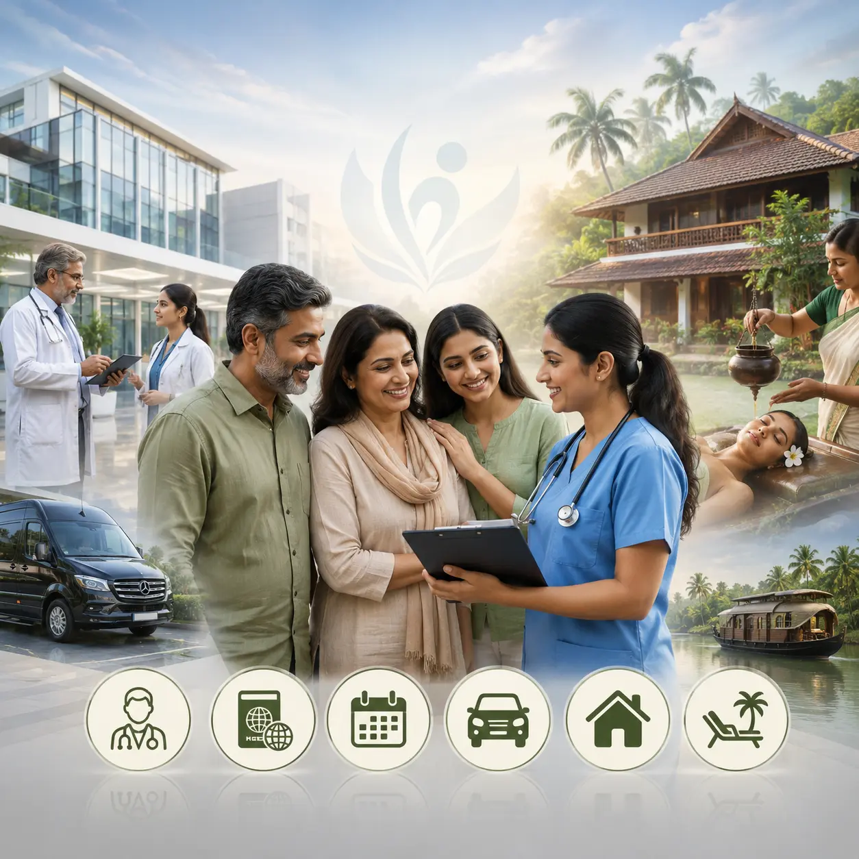 Healthcare travel support in Kerala